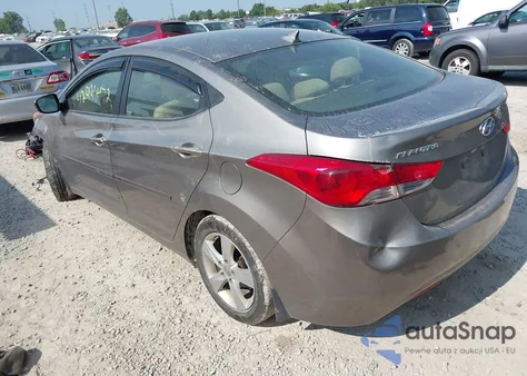 2013 Hyundai Elantra Gls from USA, damaged, VIN 5NPDH4AE8DH327783